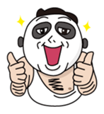 Old guy of the Clumsy panda face sticker #2287397