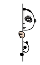 Old guy of the Clumsy panda face sticker #2287406