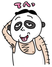 Old guy of the Clumsy panda face sticker #2287407