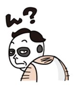 Old guy of the Clumsy panda face sticker #2287413