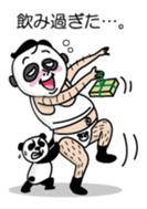 Old guy of the Clumsy panda face sticker #2287414