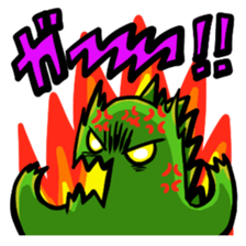 A sassy monster sticker #2287544