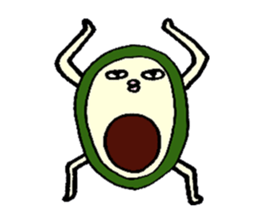 avocadochan sticker #2288152