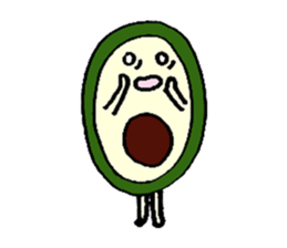 avocadochan sticker #2288155
