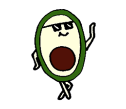 avocadochan sticker #2288156