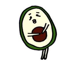 avocadochan sticker #2288159