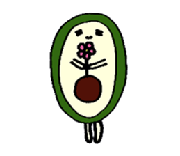 avocadochan sticker #2288161