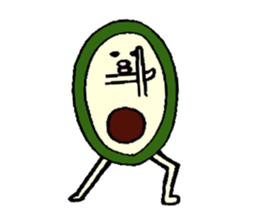 avocadochan sticker #2288162