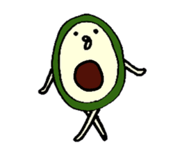 avocadochan sticker #2288164