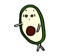 avocadochan sticker #2288166