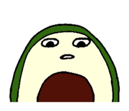 avocadochan sticker #2288174