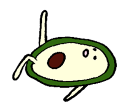 avocadochan sticker #2288178
