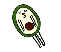 avocadochan sticker #2288179