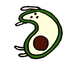 avocadochan sticker #2288180