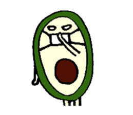 avocadochan sticker #2288183