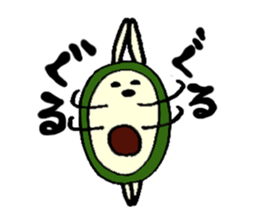 avocadochan sticker #2288188