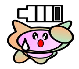 Vibrant Clione sticker #2288269