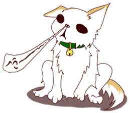 Michio the Dog sticker #2288675
