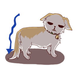 Michio the Dog sticker #2288693