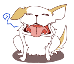 Michio the Dog sticker #2288705