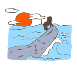 Herbivorous lion sticker #2288740