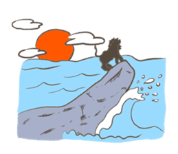 Herbivorous lion sticker #2288740