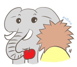 Herbivorous lion sticker #2288746