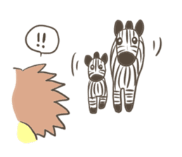 Herbivorous lion sticker #2288750