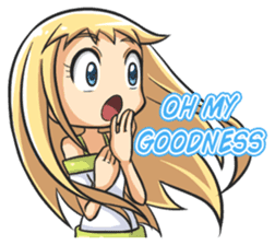 Lily & Marigold (Part Gather up) English sticker #2288883