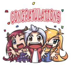 Lily & Marigold (Part Gather up) English sticker #2288910