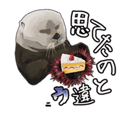 lazy sea-otters sticker #2288938