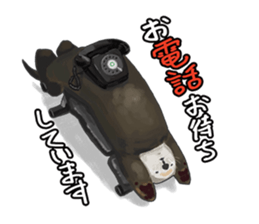 lazy sea-otters sticker #2288945