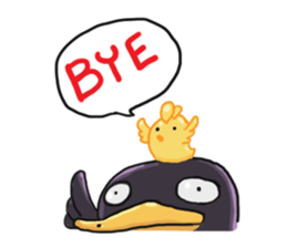 Gu-Duck & Chi-Chi sticker #2289047