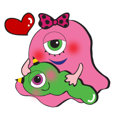 PINK MONSTER and GREEN MONSTER