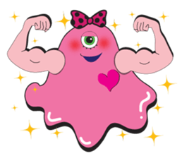 PINK MONSTER and GREEN MONSTER sticker #2289768