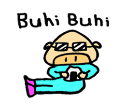 Nihilistic pig sticker sticker #2289792