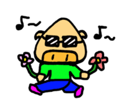 Nihilistic pig sticker sticker #2289807