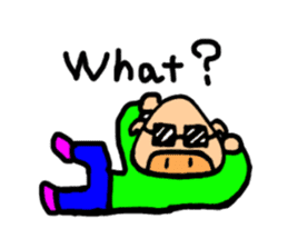 Nihilistic pig sticker sticker #2289808