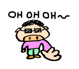 Nihilistic pig sticker sticker #2289831