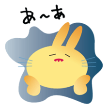 The Rabbit which became an examinee sticker #2290089