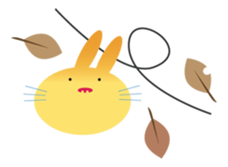 The Rabbit which became an examinee sticker #2290109