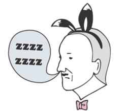Adult man - Mr.HIROSHI BANIOKA Sticker. sticker #2290147