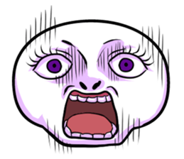 REAL FACE STICKER sticker #2290204