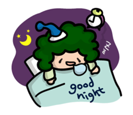 Daily Sticker of Afro-kun sticker #2290553