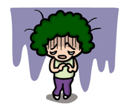 Daily Sticker of Afro-kun sticker #2290561