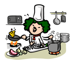 Daily Sticker of Afro-kun sticker #2290566