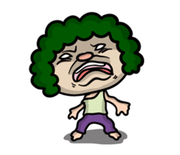 Daily Sticker of Afro-kun sticker #2290568