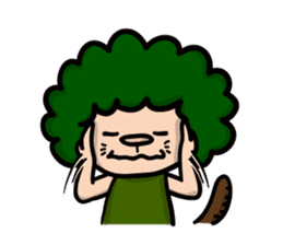 Daily Sticker of Afro-kun sticker #2290573