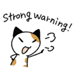The Working Cat [ENG] sticker #2290852