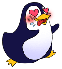 Ricco the Penguin Loverboy sticker #2290986